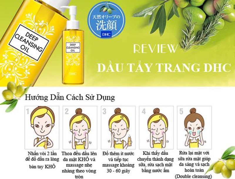 Dầu tẩy trang DHC