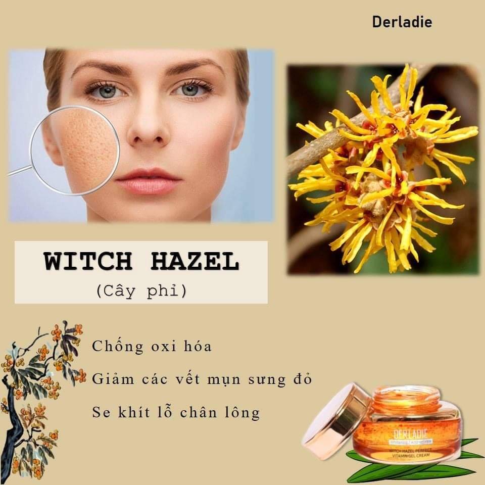 Kem dưỡng Derladie Witch Hazel Perfect Vitamin Gel 55ml