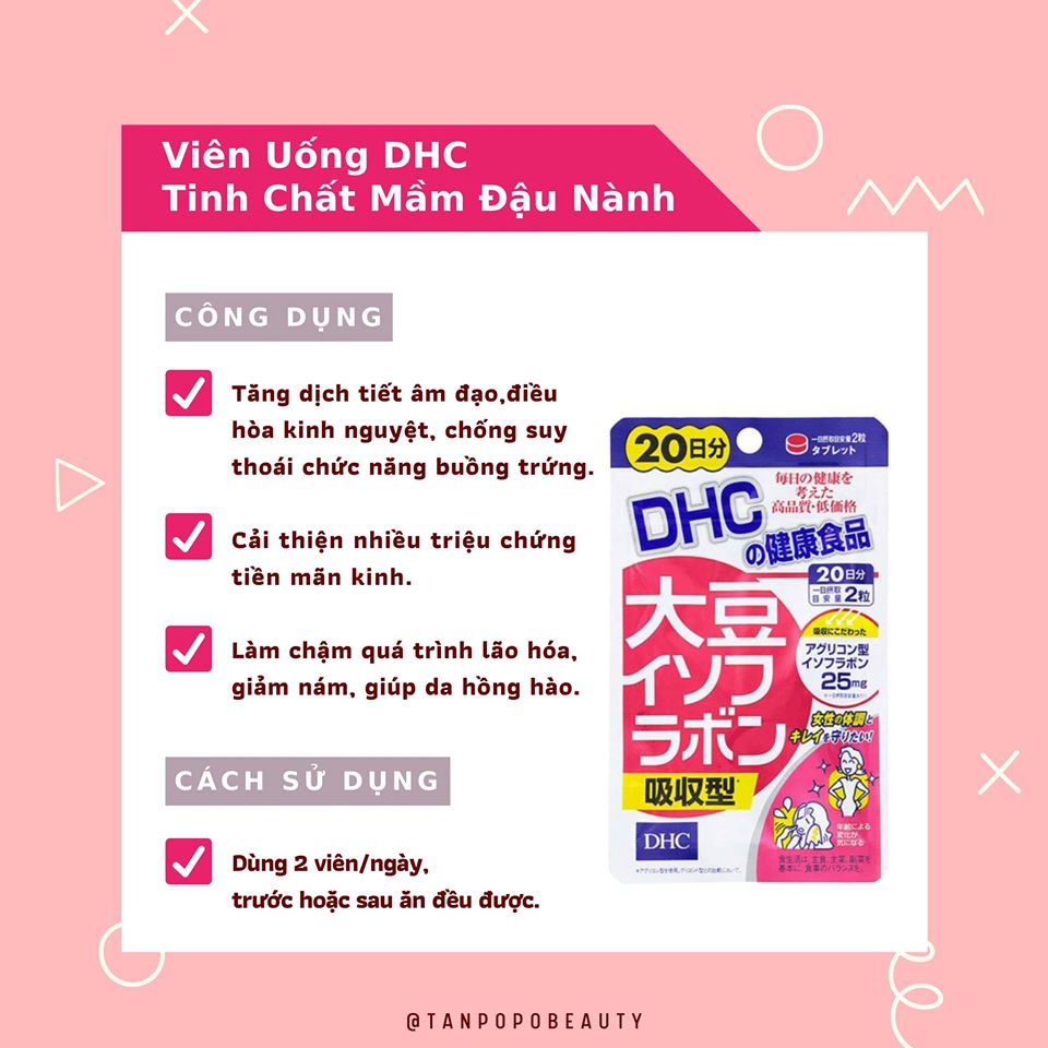 viên uống dhc đậu nành