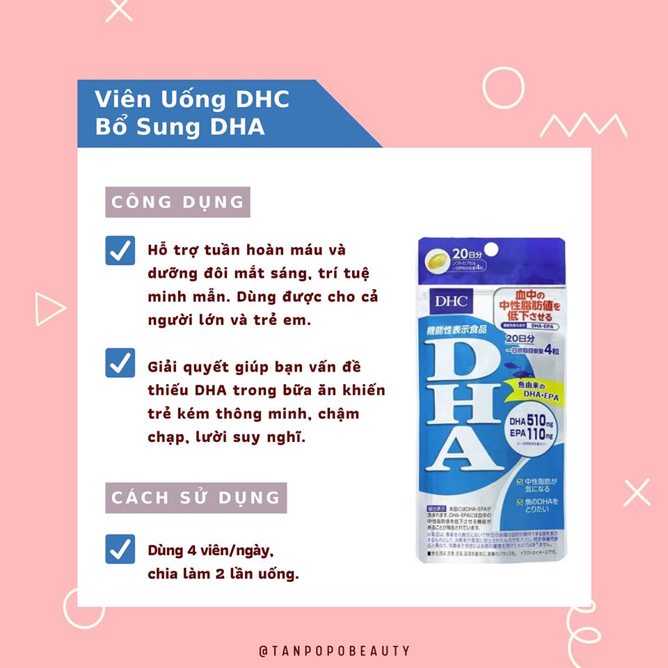 VIÊN UỐNG DHC CÓ TỐT KHÔNG