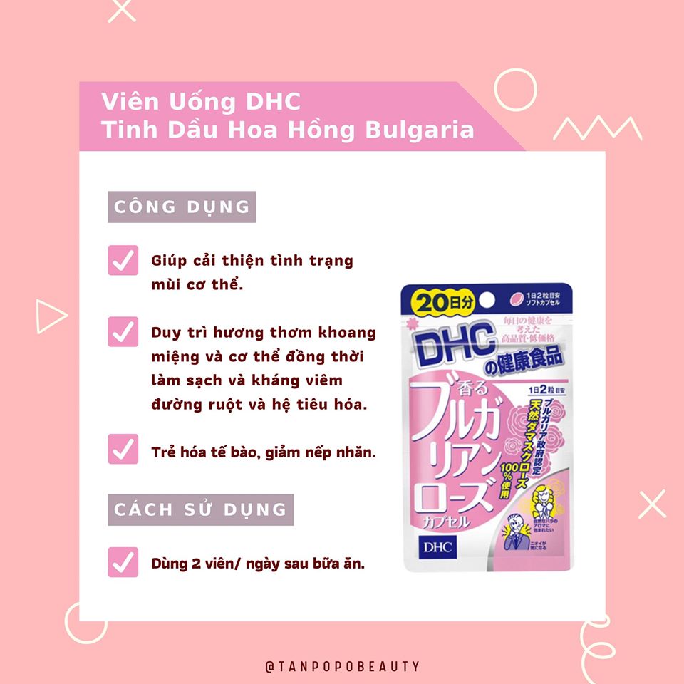 VIÊN UỐNG DHC CÓ TỐT KHÔNG