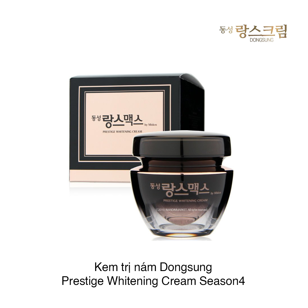 Kem Dưỡng Trắng Trị Nám Dongsung Miskos Prestige Whitening 50g