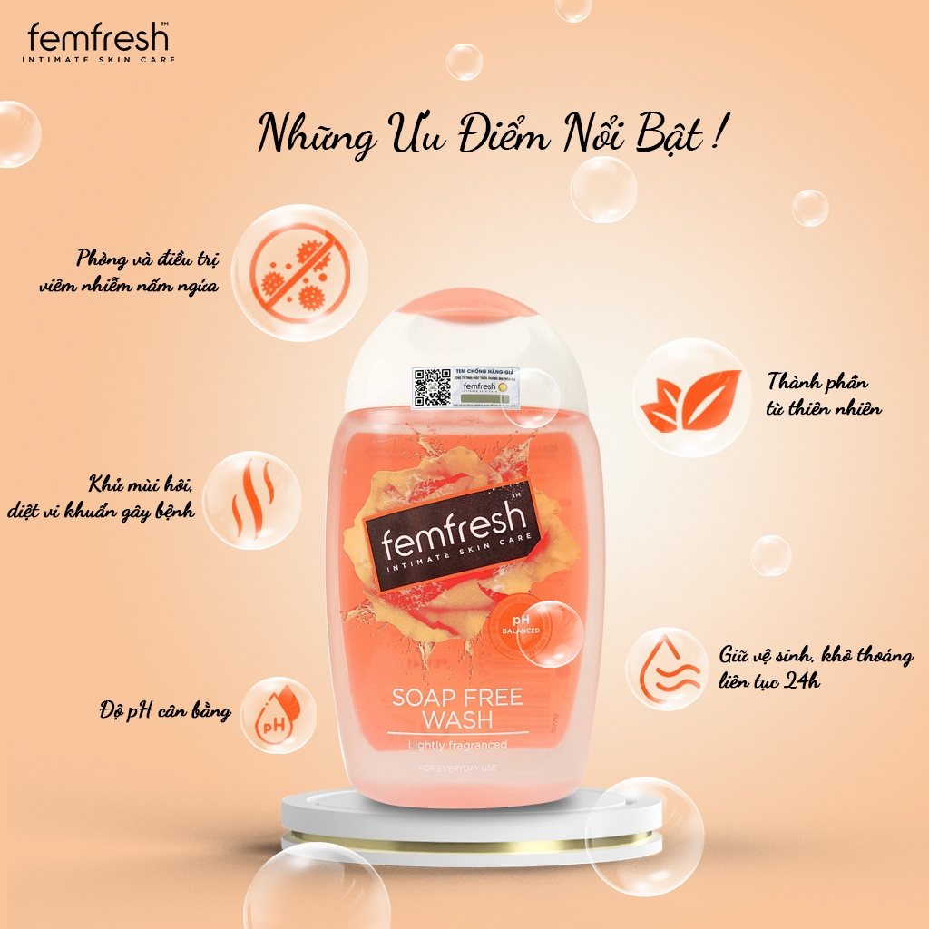 Dung Dịch Vệ Sinh Phụ Nữ Femfresh 150ml (UK) - Daily Intimate Wash