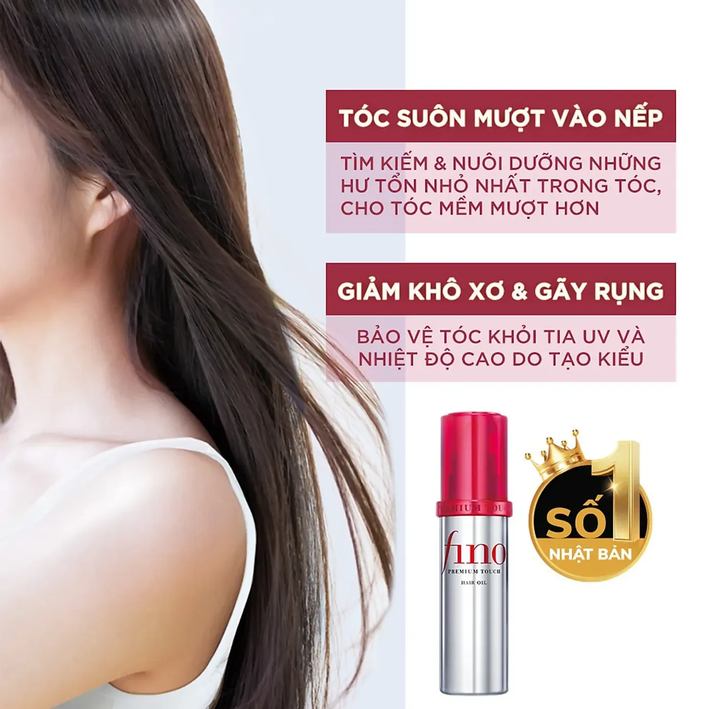 Dầu Dưỡng Tóc Cao Cấp Fino Premium Touch Hair Oil 70ml