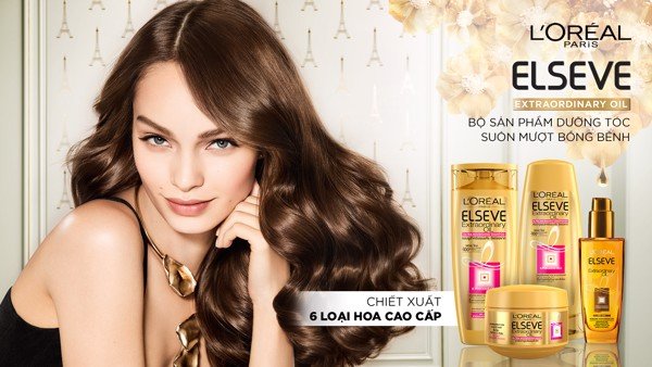 Dầu Gội Dưỡng Tóc Chuyên Sâu L'Oreal Paris Elseve 6 Precious Oils (Vàng)