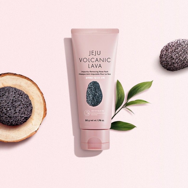 Gel lột mụn tro núi lửa The Face Shop Jeju Volcanic Lava Impurity Removing Nose Pack 50g