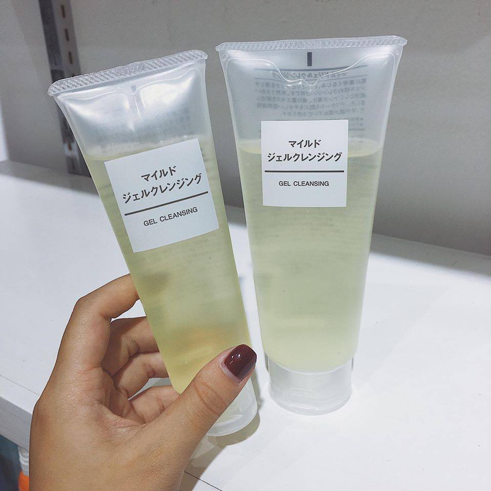 Gel rửa mặt Muji không tạo bọt 120g