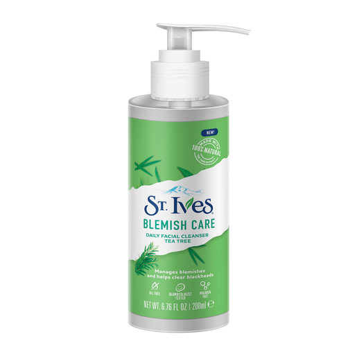 Gel Rửa Mặt ST.Ives Blemish Care Daily Facial Cleanser 200ml