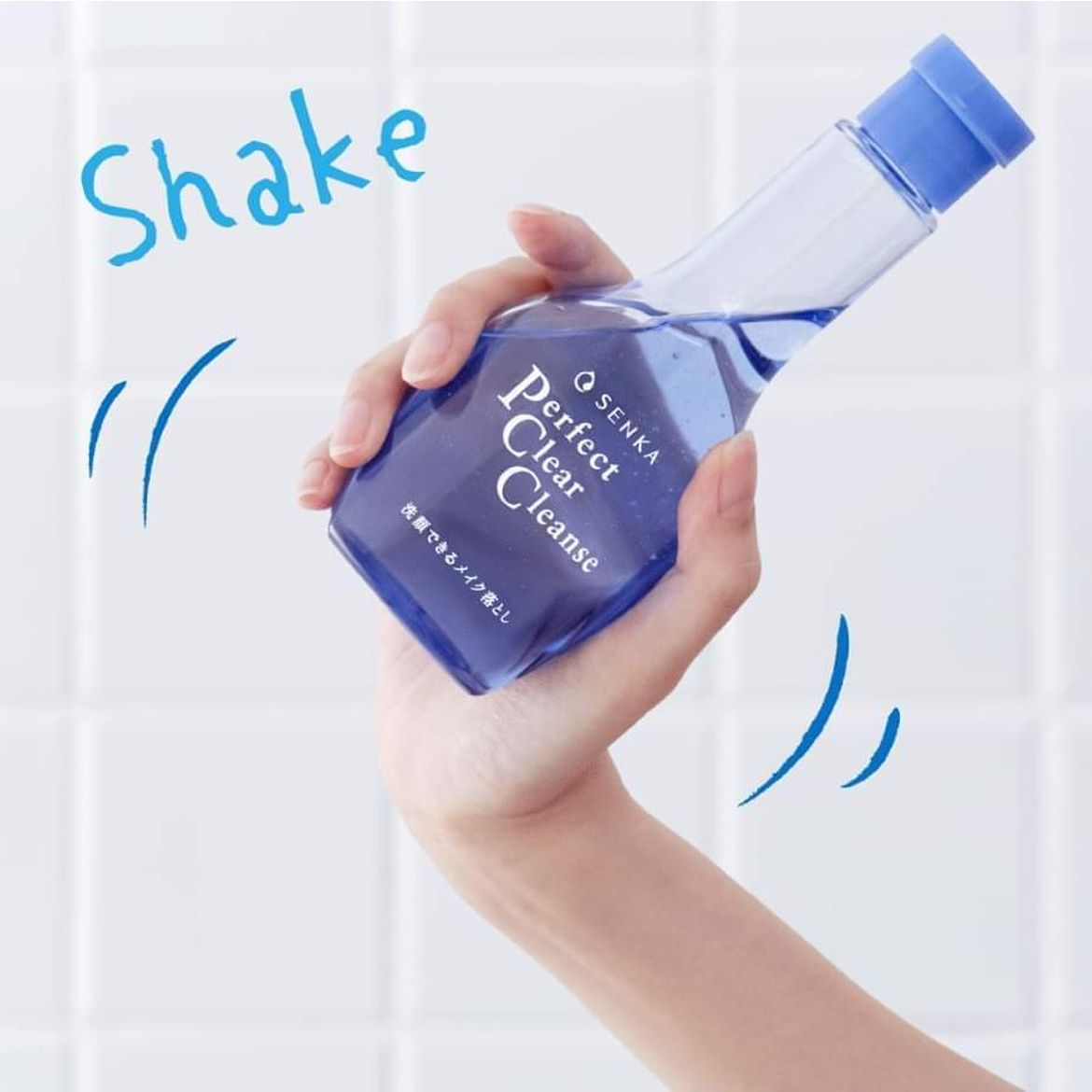 Gel Rửa Mặt Tẩy Trang 2 Trong 1 Senka Perfect Clear Cleanse 170ml