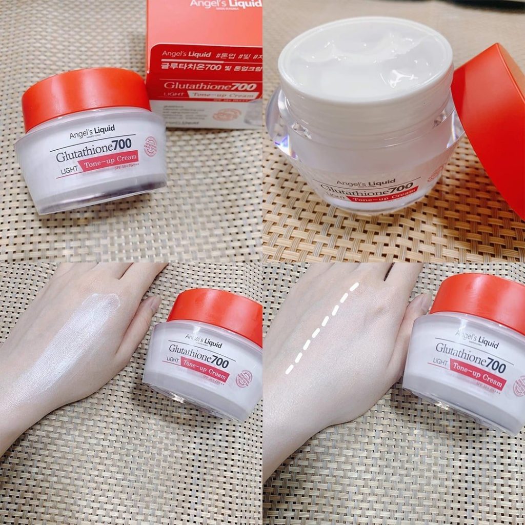 Kem Dưỡng Da Angel's Liquid Glutathione 700 Light Tone Up