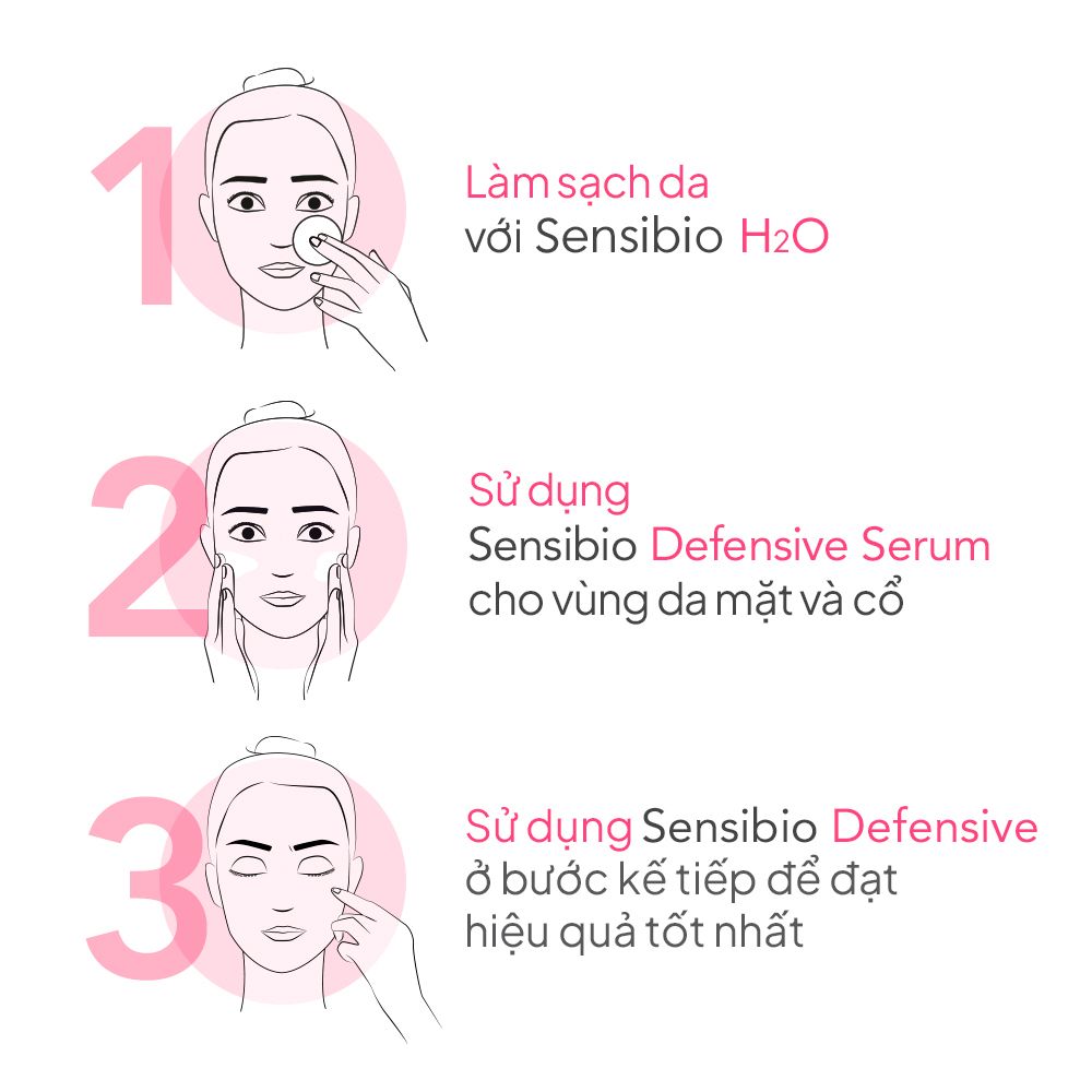 Tinh Chất Dưỡng Ẩm Làm Dịu Cho Da Nhạy Cảm Bioderma Sensibio Defensive Serum (Nhập Khẩu)