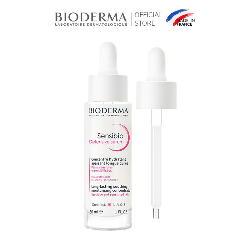 Tinh Chất Dưỡng Ẩm Làm Dịu Cho Da Nhạy Cảm Bioderma Sensibio Defensive Serum (Nhập Khẩu)