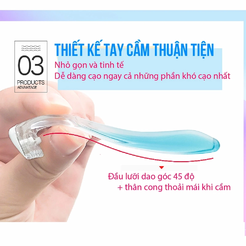 Set 2 Dao Cạo Vùng Bikini Thân Nhựa Kai Bikini Line Razor