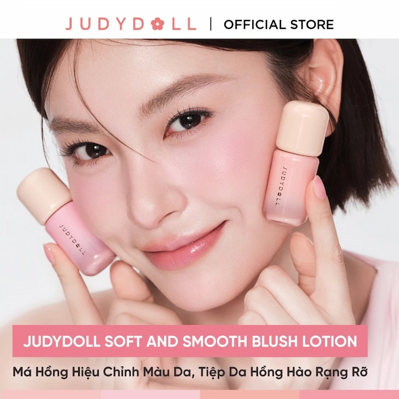 Má Hồng Kem Judydoll Soft And Smooth Blush Lotion - 04