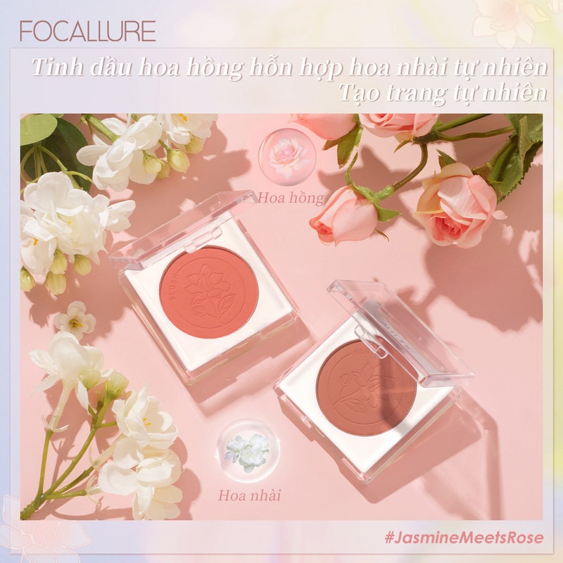 Phấn Má Hồng Focallure Perfection Velvet Blush 3.3g - 302