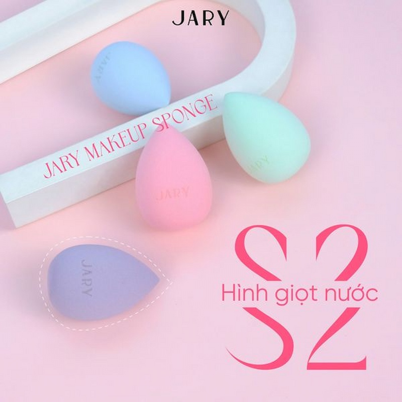 Mút Trang Điểm Jary Makeup Sponge Olive