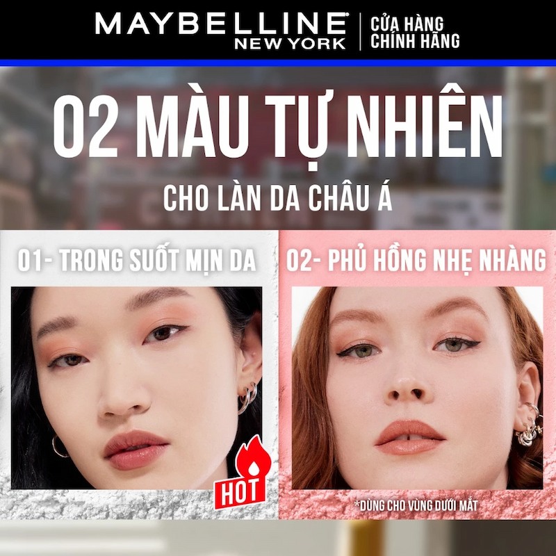 Phấn Phủ Dạng Bột Maybelline Setting Powder 10g