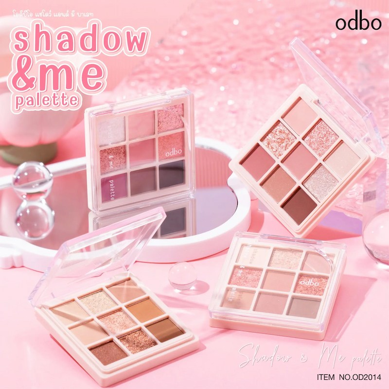 Phấn Mắt Odbo 9 Ô Shadow & Me Palette 6,5g