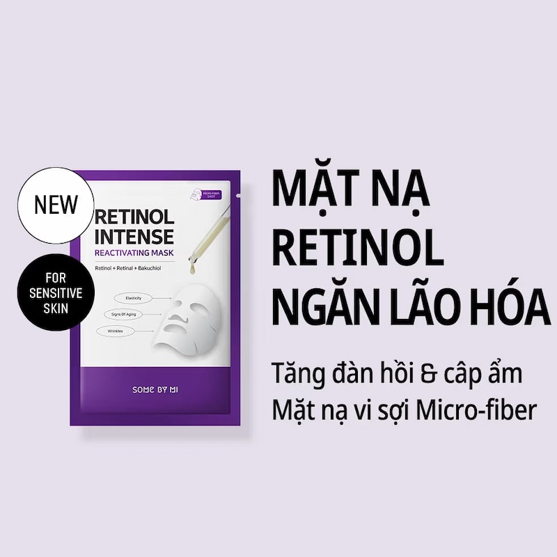[QT] Mặt Nạ Giấy Some By Mi Retinol Intense Reactivating Mask 22g