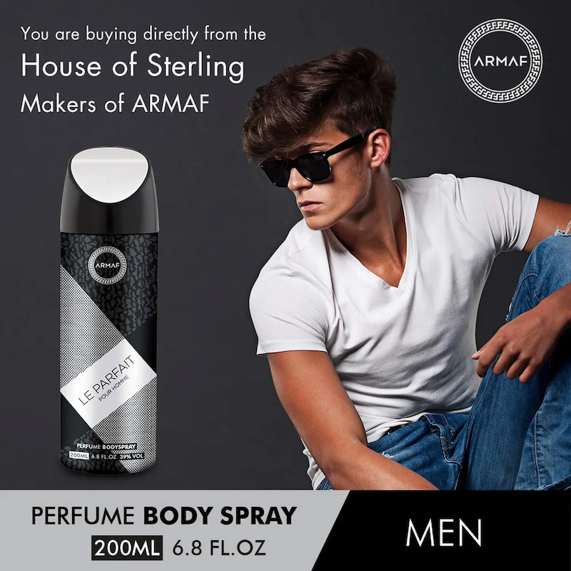 Xịt Thơm Toàn Thân Armaf Le Parfait Pour Homme 200ml