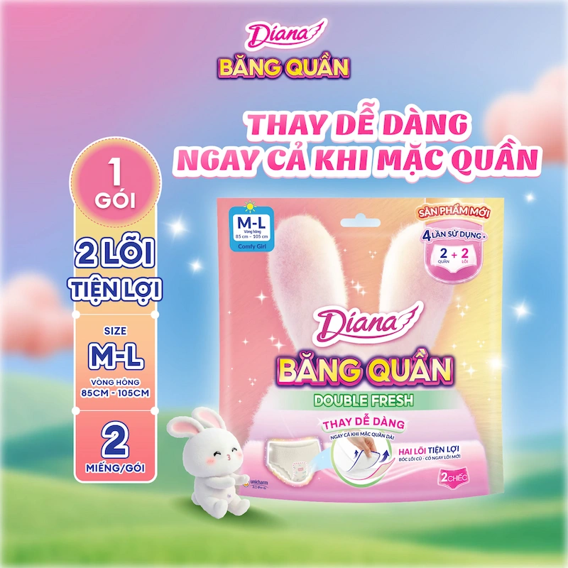 Băng Quần Diana Double Fresh