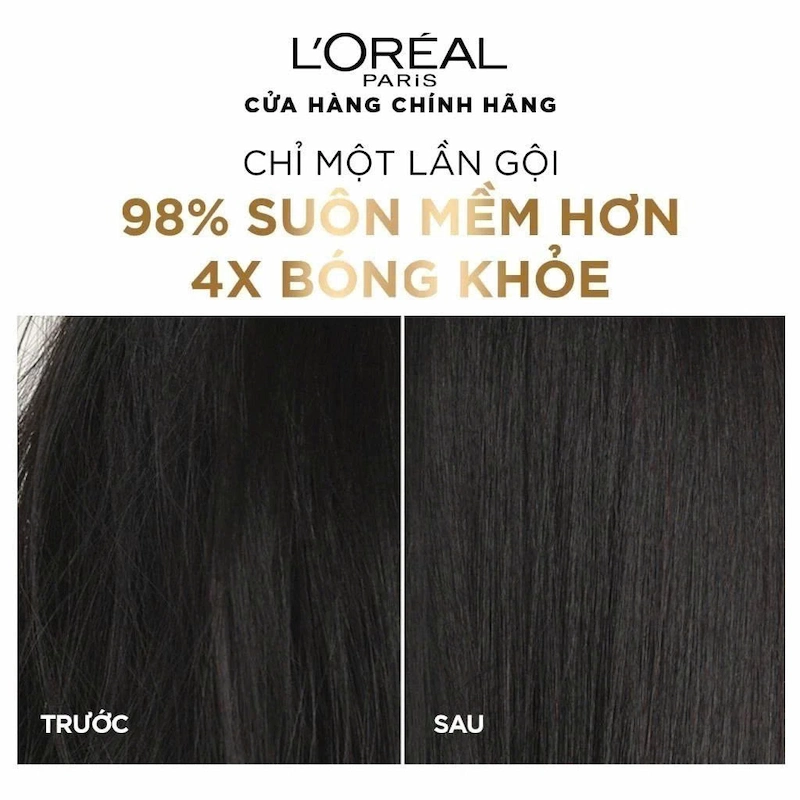 Dầu Xả Dưỡng Tóc Suôn Mượt Cao Cấp L'Oreal Paris Extraordinary Oil Smooth (Vàng) - 80ml