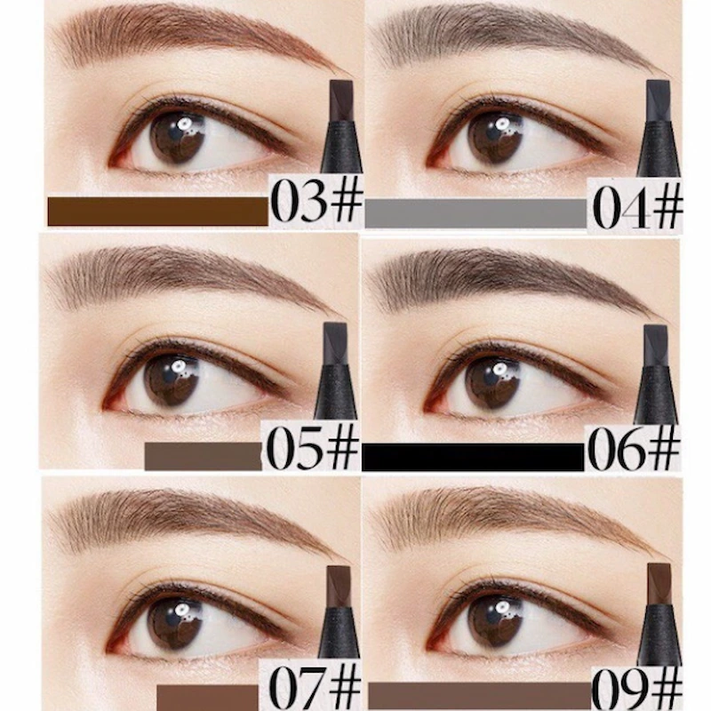 Chì Mày Xé Haozhuang Make Up Milano Eyebrow Pencil 3,8g (Nhập Khẩu)