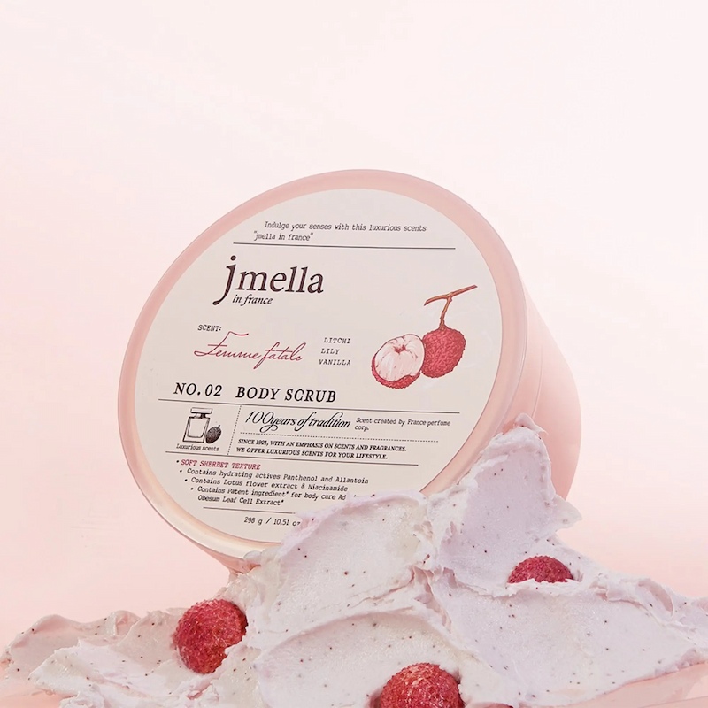 Tẩy Tế Bào Chết Toàn Thân Jmella In France Body Scrub 298g - No.02 Femme Fatale