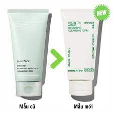 Sữa Rửa Mặt Trà Xanh Dưỡng Ẩm Innisfree Green Tea Amino Hydrating Cleansing Foam 150g