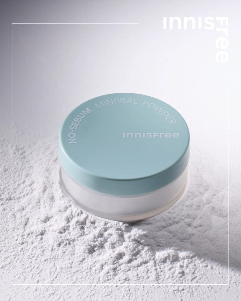 Phấn Phủ Innisfree No-Sebum Mineral Powder 5g (Mẫu Mới 2023)