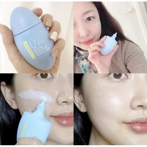 Kem Chống Nắng Dịu Nhẹ Sur.Medic+ Azulene Mild 5.5 UV Protect Sun SPF50 50ml