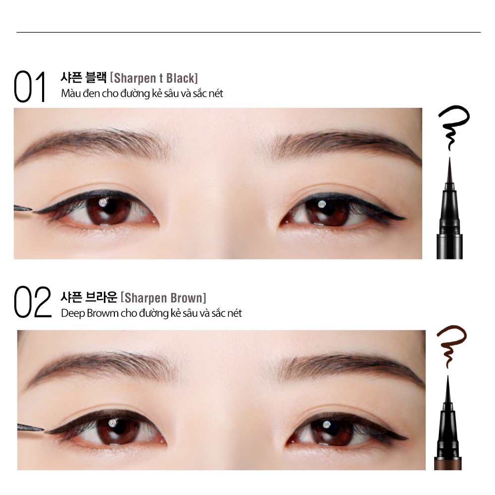 Kẻ Mắt Bbia Last Pen Eyeliner 0.6g