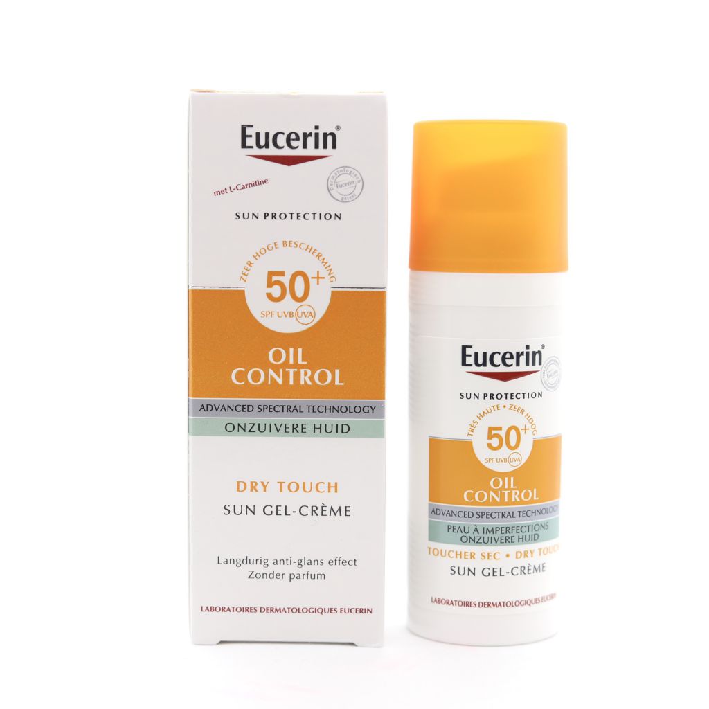 Kem chống nắng Eucerin Oil Control Sun Gel SPF50 50ml
