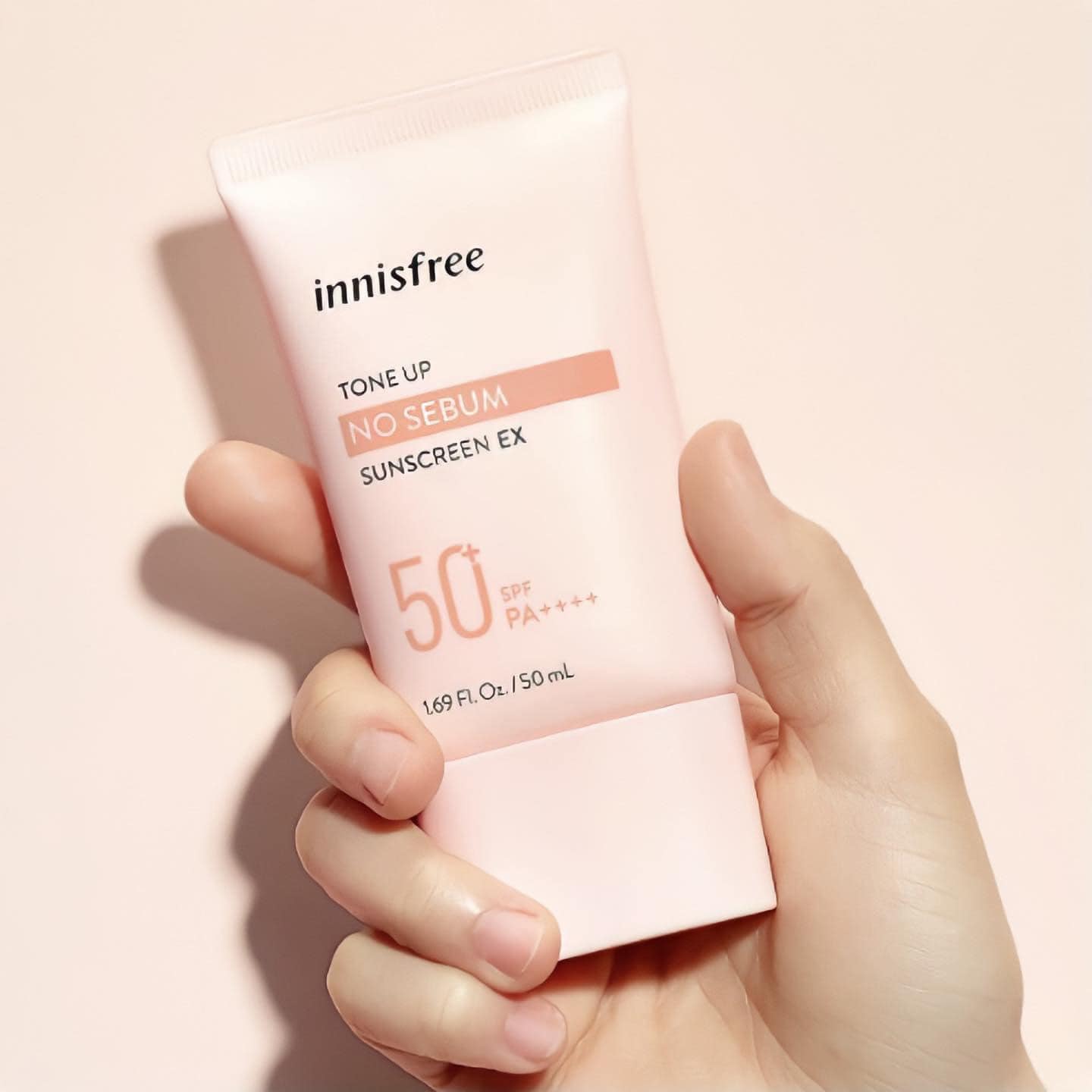 Kem Chống Nắng Innisfree Tone Up No Sebum Sunscreen EX SPF50 50ml (Mẫu Mới)