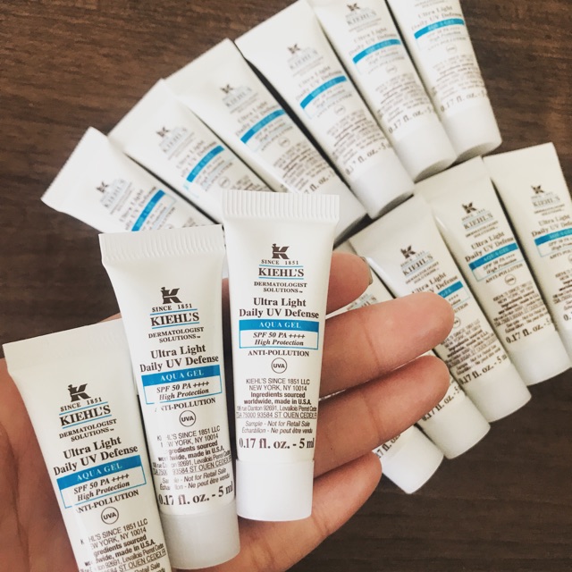 Kem chống nắng Kiehl’s Ultra Light Daily UV Defense Aqua Gel SPF50