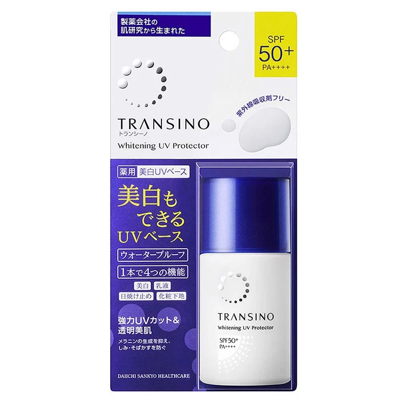 Kem Chống Nắng Trắng Da Transino UV Protector SPF50+ PA++++ 30ml (Mẫu Mới)