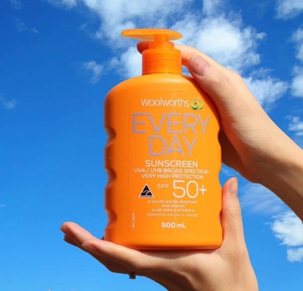 Kem Chống Nắng Woolworths Everyday Sunscreen SPF50+ 500ml