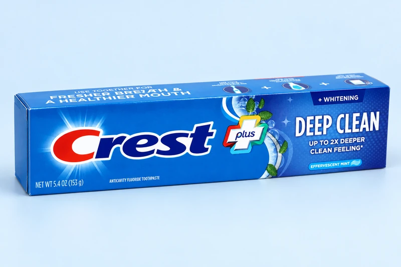 Kem đánh răng Crest Complete Whitening + Deep Clean 153g nhập khẩu Mỹ