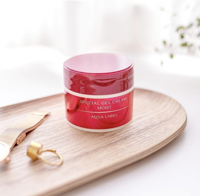 Kem Dưỡng Ẩm Chống Lão Hóa Shiseido Aqua Label Special Gel Cream Moist 90g (Đỏ)