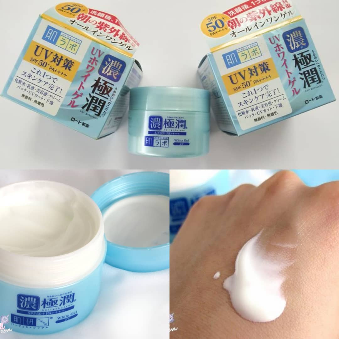 Kem dưỡng ẩm chống nắng HadaLabo Koi-Gokujyun 90g