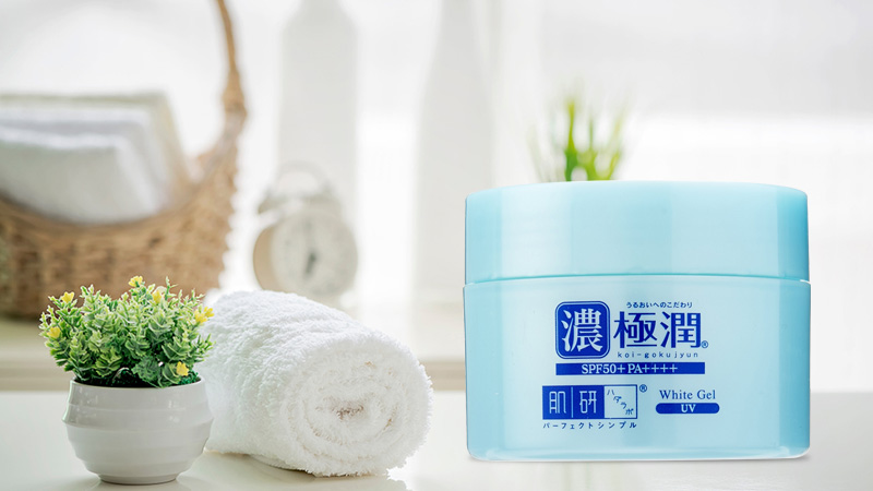 Kem dưỡng ẩm chống nắng HadaLabo Koi-Gokujyun 90g