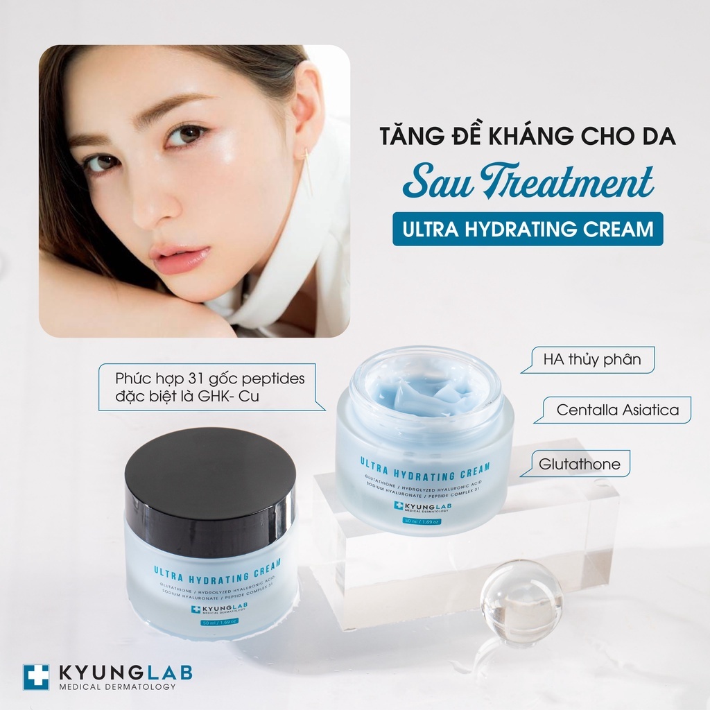 Kem Dưỡng Khóa Bóng Phục Hồi Đa Tầng Kyung Lab Ultra Hydrating 50ml