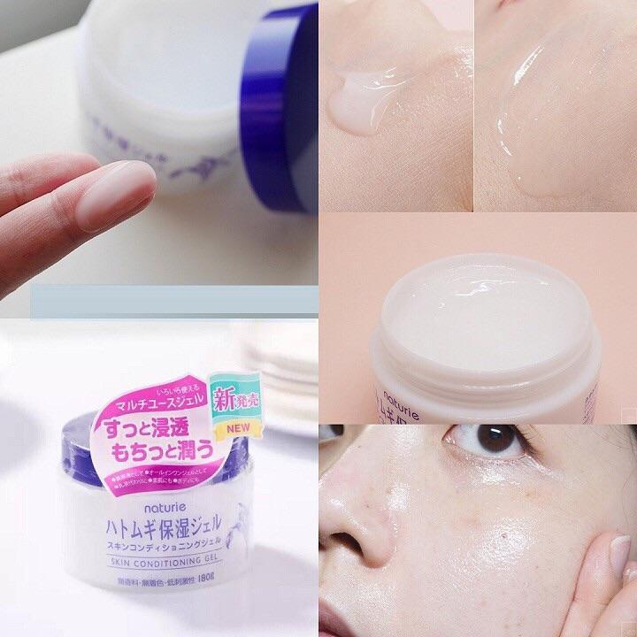 Kem dưỡng ẩm ý dĩ Naturie Nhật