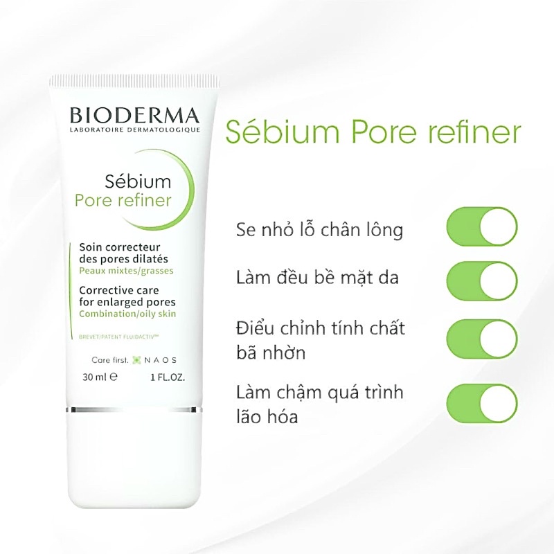 Kem Dưỡng Bioderma Sebium Pore Refiner 30ml