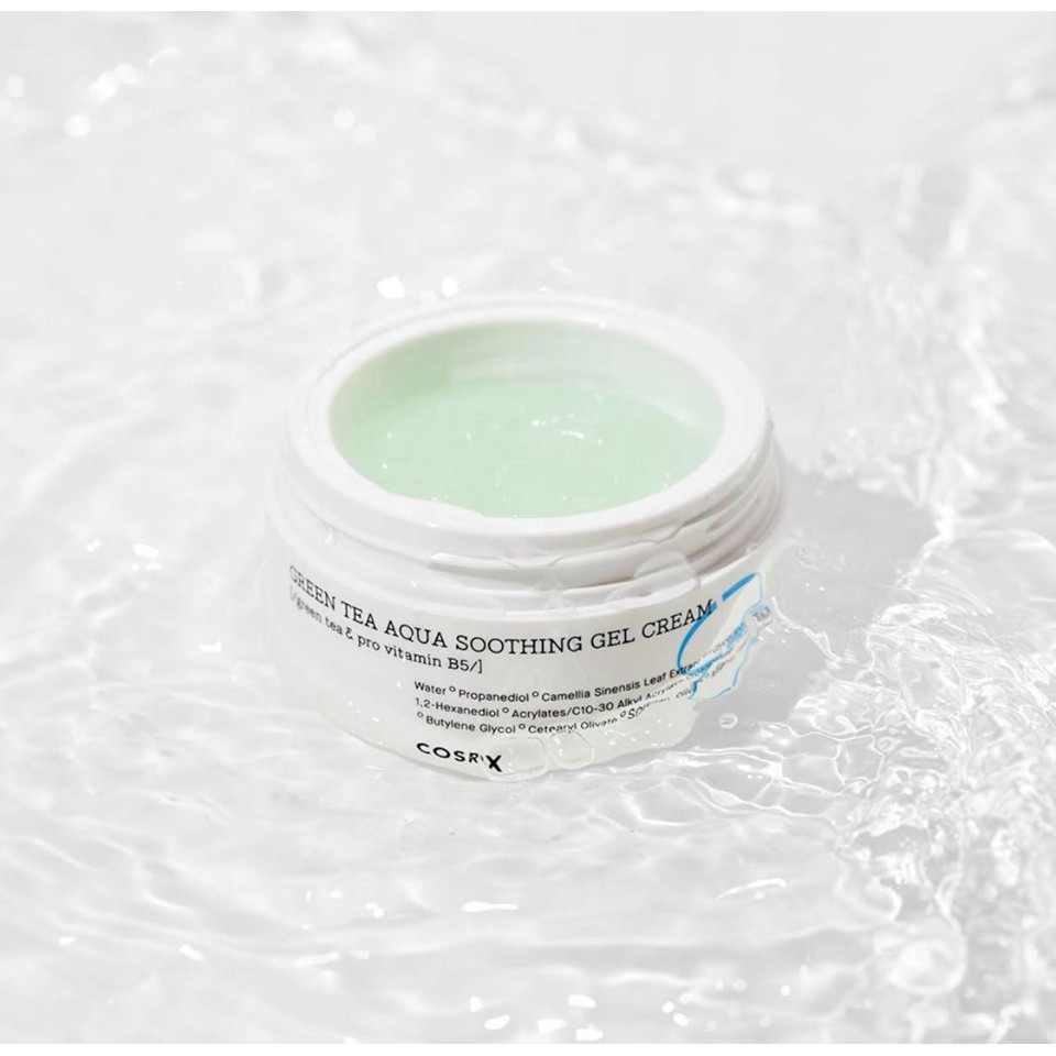 Kem Dưỡng Cosrx Green Tea Aqua Soothing Gel Cream 50ml