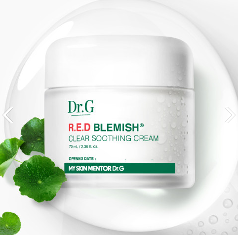 Kem Dưỡng Da Dr.G R.E.D Blemish Clear Soothing Cream 70ml [Mẫu Mới]