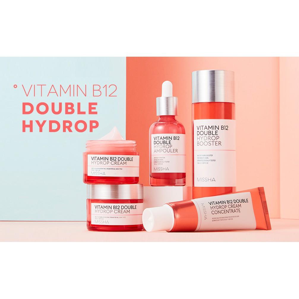 Kem dưỡng da Missha Vitamin B12 Double Hydrop 50ml