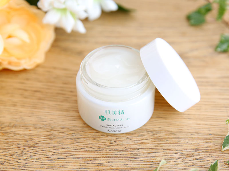 Kem Dưỡng Da Mụn Kracie Hadabisei Facial Cream (Acne Care) 50g
