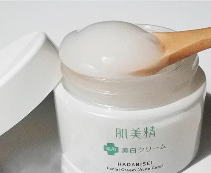 Kem Dưỡng Da Mụn Kracie Hadabisei Facial Cream (Acne Care) 50g