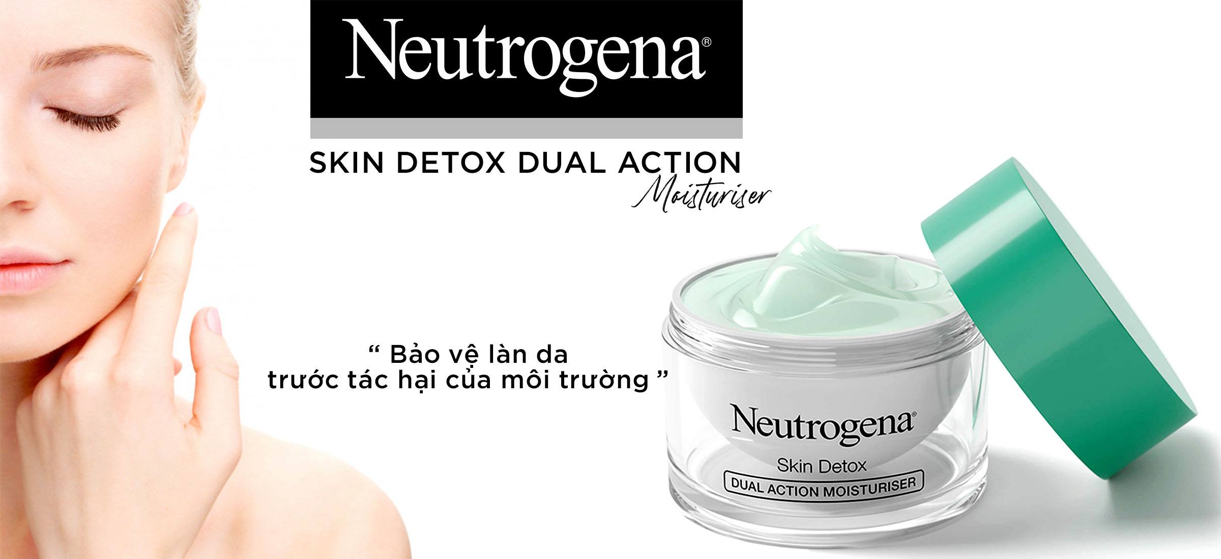 Kem dưỡng da Neutrogena Skin Detox 2 in 1 50ml